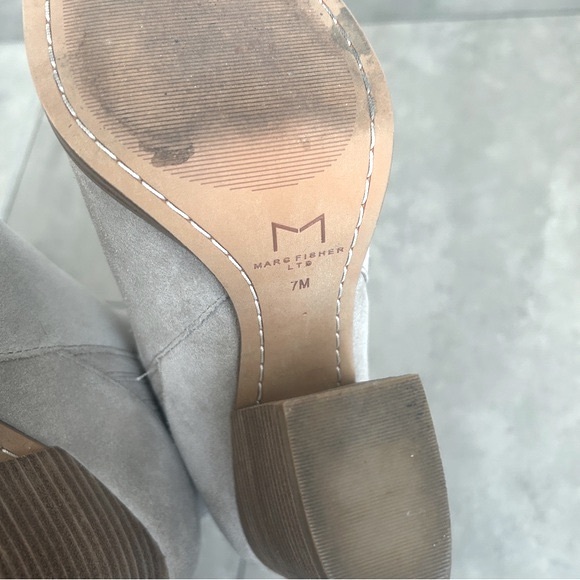 Marc Fisher LTD™ Alva bootie 7M tan gray neutral - Picture 4 of 8